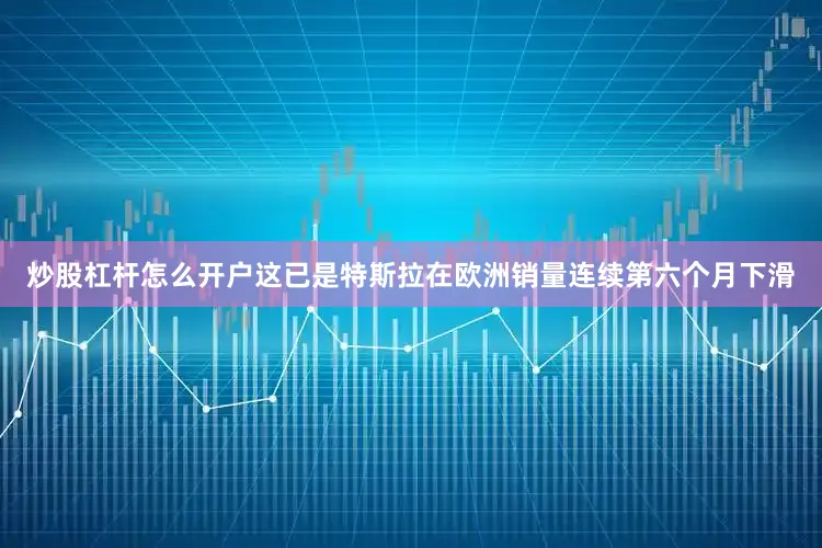 炒股杠杆怎么开户这已是特斯拉在欧洲销量连续第六个月下滑